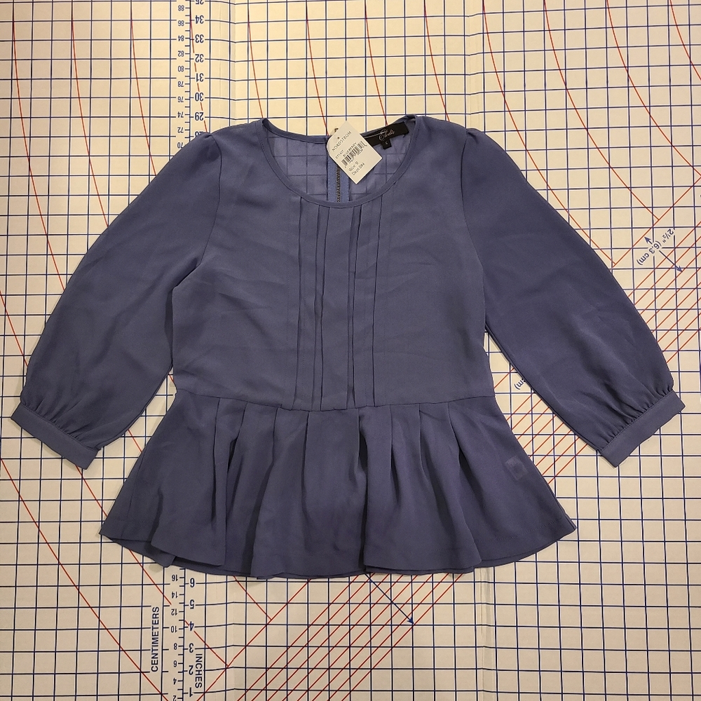 Elodie Sheer Blouse, Women's Size S